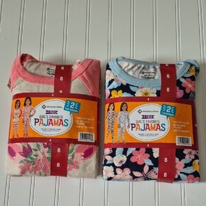 Girls Pajamas 4 Pairs